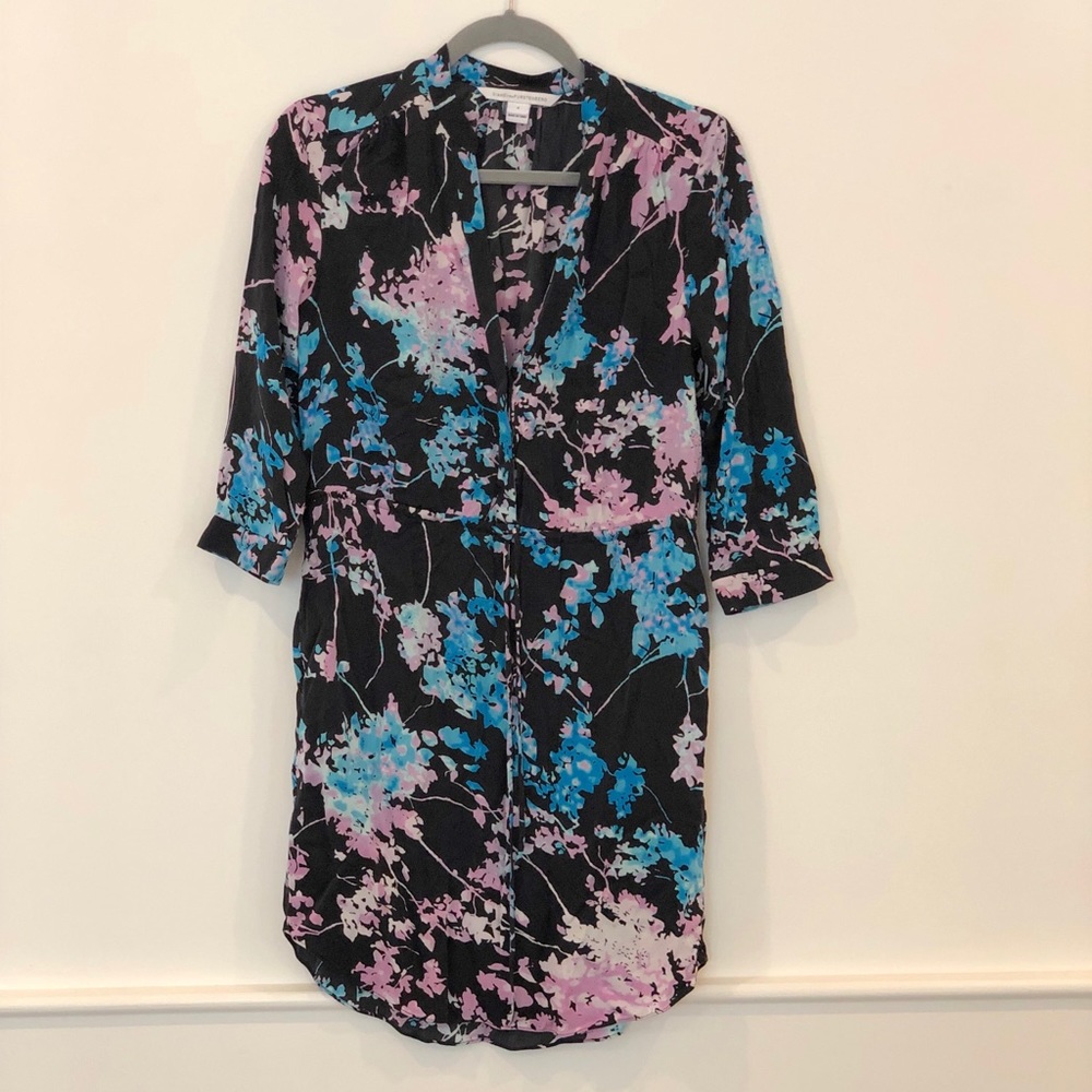 Diane Von Furstenberg floral dress